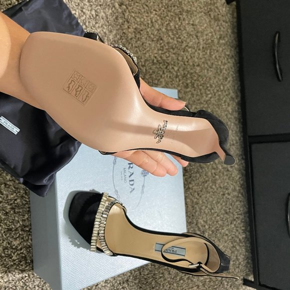 RARE Prada Heel Sandals - Picture 5 of 7